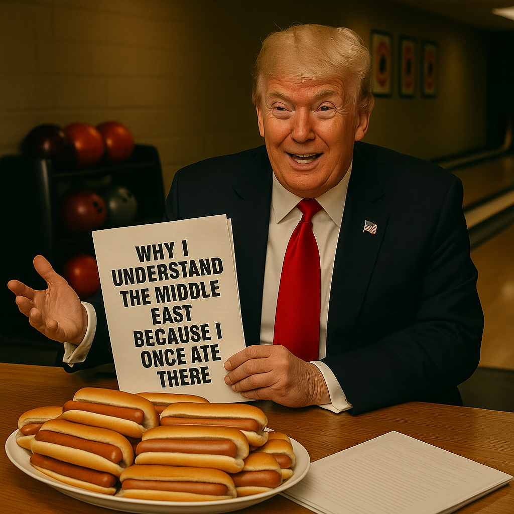 President Crump understands the Middle East more than any other man in the world