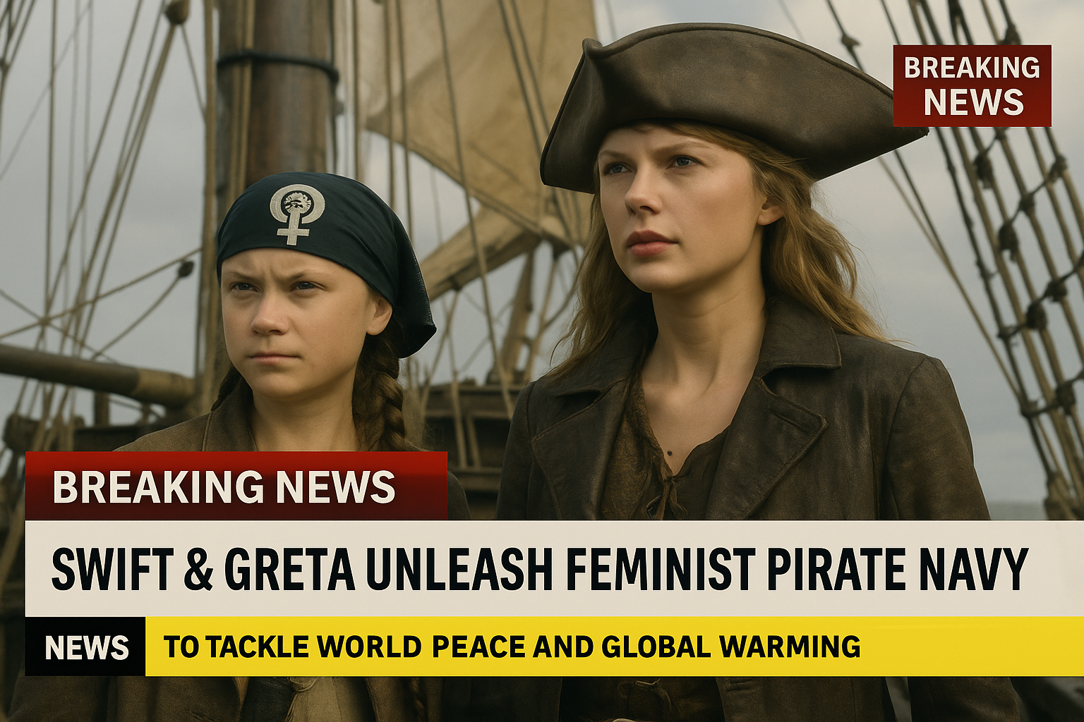 Taylor and Greta united