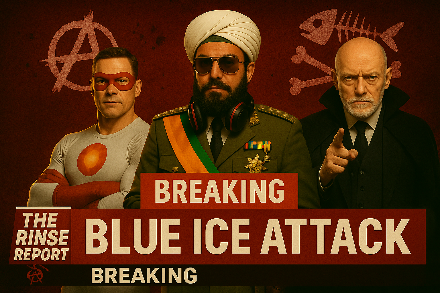 Blue Ice attack on Iran, who is to blame