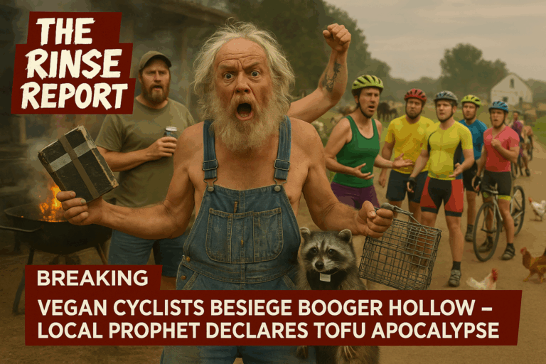 Vegan Cyclists go Wild in Booger Hollow Arkansas