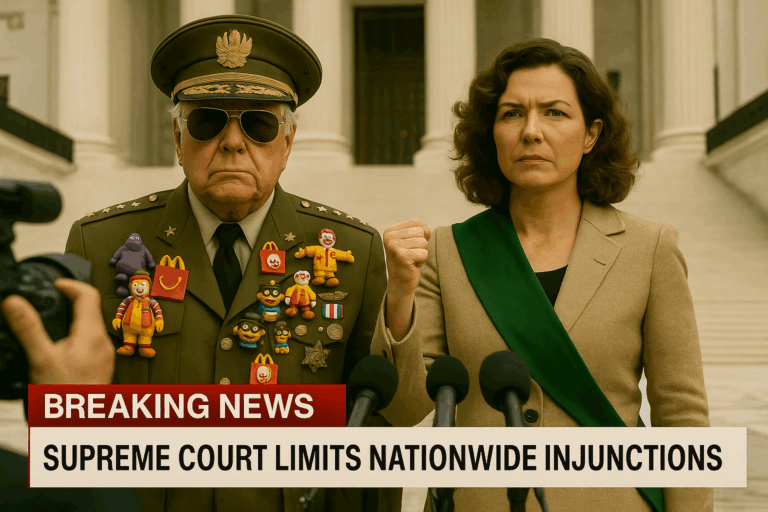 Crump and Congress woman argue about the injunction