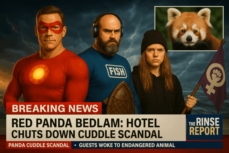 Greta and the Chinese Hotel Red Panda