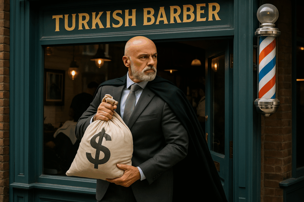 UK Money Laundering in Turkish Barbers