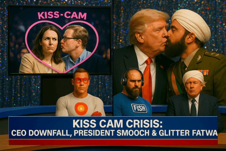President Crump and the Coldplay Kisscam