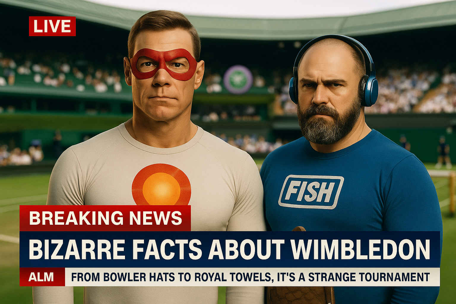 “14 Bizarre Wimbledon Facts They Don’t Want You to Know (Strawberries, Ghosts & Grunting Chaos!)”