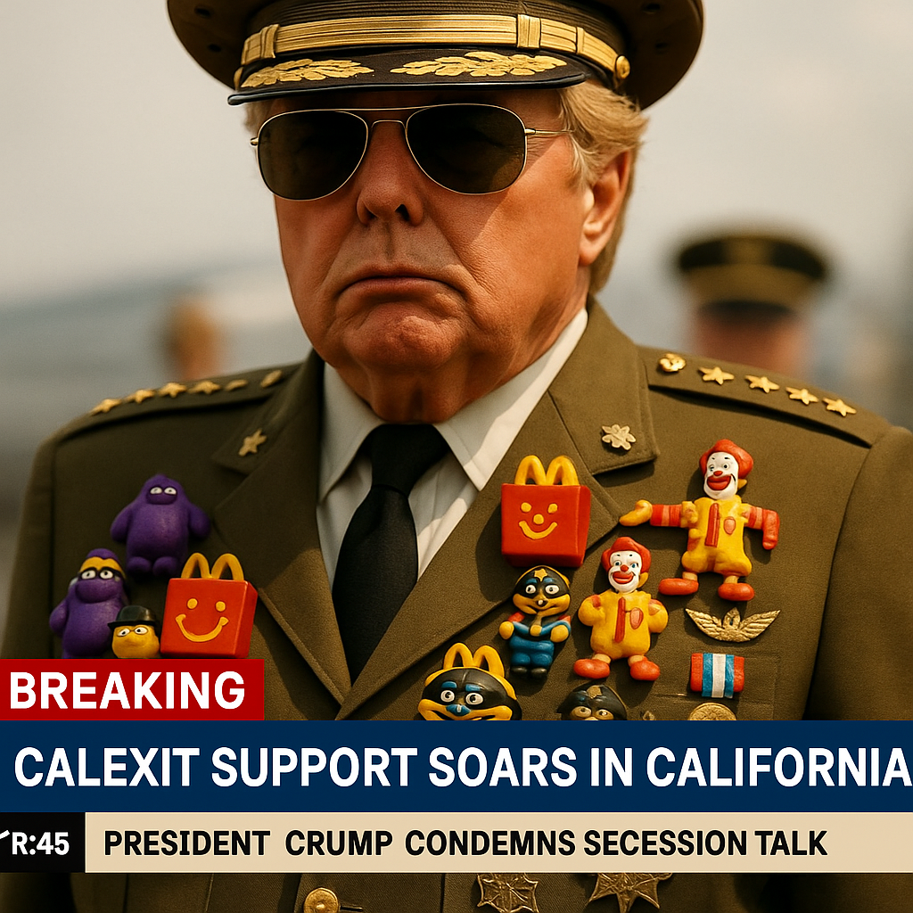 President rattled by Calexit