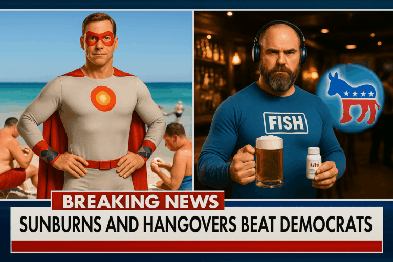 Sunburn and Hangovers more popular than the democratic party